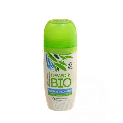 Дезодорант для тела ПPEЛЕСТЬ BIO 50мл Свежесть и комфорт ролик