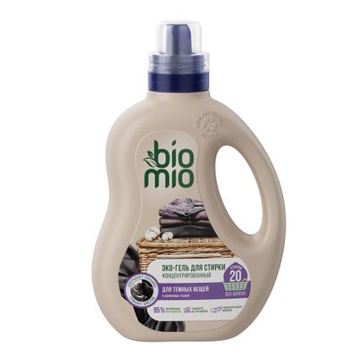 Гель для стирки BIO MIO 900мл BIO GEL LAUNDRY BLACKS&DARKS черных, темных и джинсовых тканей