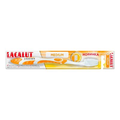 Зубная щетка LACALUT 1шт medium