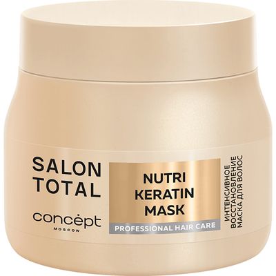 Маска для волос CONCEPT SALON TOTAL 500мл Интенсивное восстановление Keratin&Honey Repai