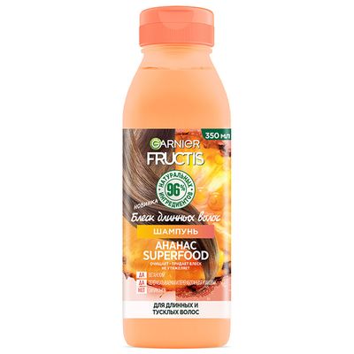 Шампунь для волос GARNIER Fructis SUPERFOOD 350мл Ананас
