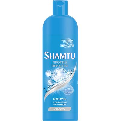 Шампунь для волос SHAMTU 500мл Против перхоти с пироктон оламином