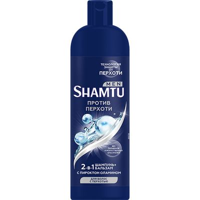 Шампунь для волос SHAMTU 500мл Против перхоти для мужчин
