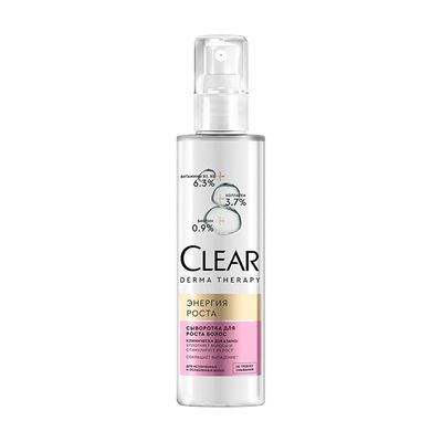 Сыворотка для волос СLEAR DERMA THERAPY 190мл Энергия роста