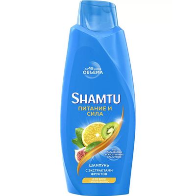 Шампунь для волос SHAMTU 300мл Питание и сила с экстрактами фруктов