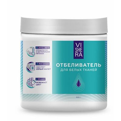 Отбеливатель VISHERA 500г для белого белья