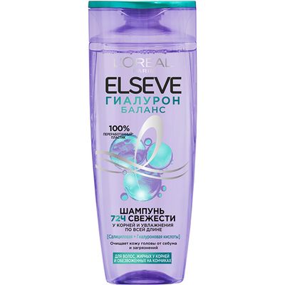Шампунь для волос L'OREAL Elseve 250мл Гиалурон Баланс