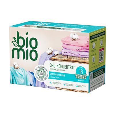 Стиральный порошок BIO MIO Bio-Universal 500г универсальный Colors&Whites
