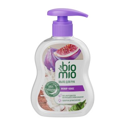 Мыло жидкое BIO MIO Bio-Soap 300мл Инжир и Кокос