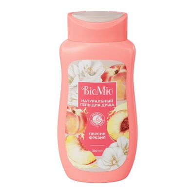 Гель для душа BIO MIO 250мл BIO SHOWER GEL Персик