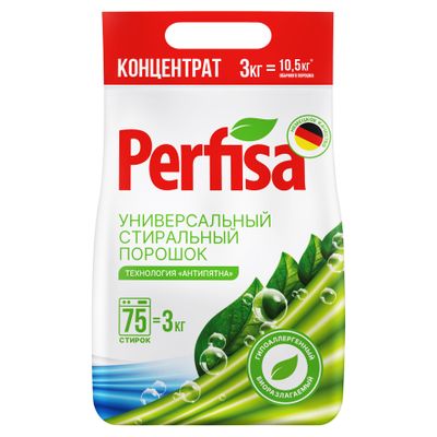 Стиральный порошок PERFISA 3000г Универсальный концентрированный