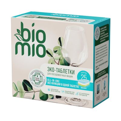 Таблетки для ПММ BIO MIO Bio-Tabs Mult 25шт/16г Эвкалипт