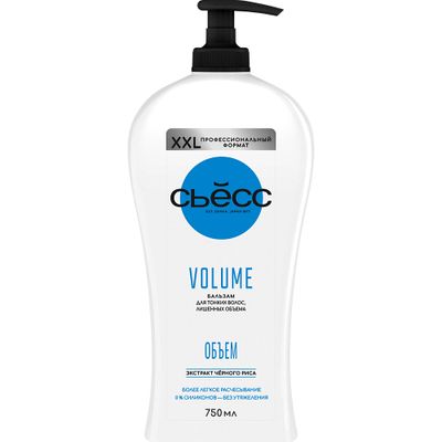 Бальзам-ополаскиватель для волос СЬĔСС 750мл VOLUME
