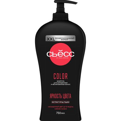 Шампунь для волос СЬĔСС 750мл COLOR