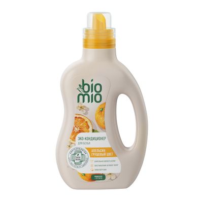 Кондиционер для белья BIO MIO Bio-Soft 800мл Апельсин и Грушевый цвет