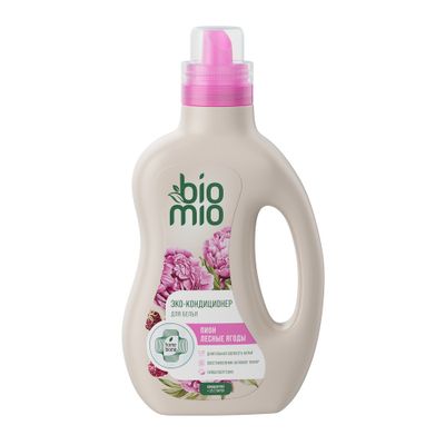 Кондиционер для белья BIO MIO Bio-Soft 800мл Пион и Лесные ягоды