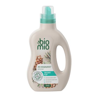 Кондиционер для белья BIO MIO Bio-Soft 800мл Эвкалипт и Кедр
