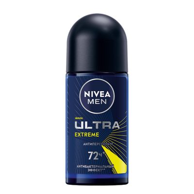 Дезодорант для тела NIVEA MEN 50мл ролл ULTRA EXTREME