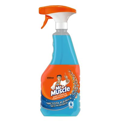 Моющее средство Мr. MUSCLE 480мл для стекол и поверхностей триггер