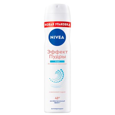 Дезодорант для тела NIVEA 150мл спрей Эффект Пудры Fresh*6
