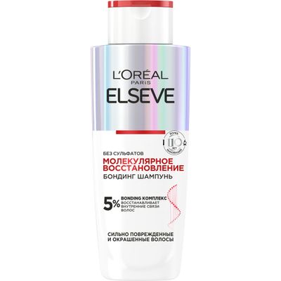 Шампунь для волос L'OREAL Elseve 200мл Молекулярное восстановление