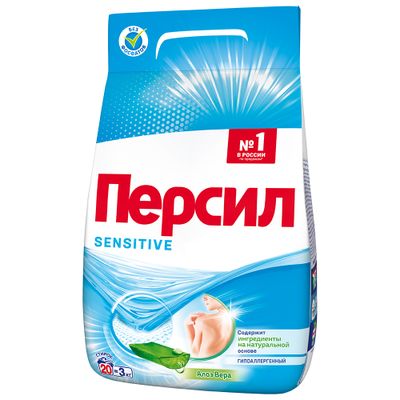 Стиральный порошок ПЕРСИЛ 3000г Сенситив
