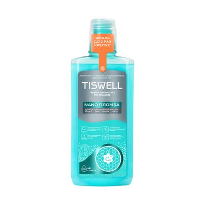 Ополаскиватель для рта TISWELL 500мл т кариеса для всей семьи для ослабленной эмали и чувствительных зубов