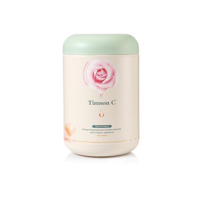 Гелевые капсулы для стирки Timson С 800г 10гх80шт Концентрированные с кондиционером Роза-помело