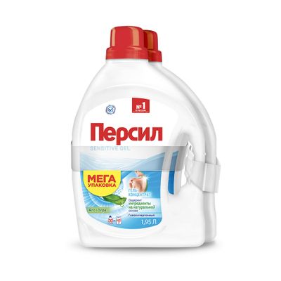 Средство для стирки ПЕРСИЛ 2х1950мл жидкое Сенситив
