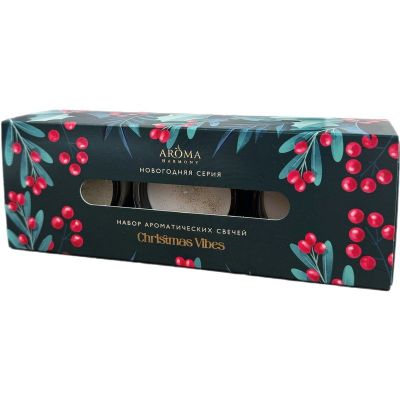 Набор Aroma Harmony 60г свечей Christmas Vibes