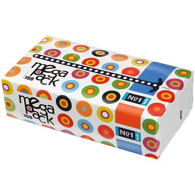 Салфетки универсальные BELLA 150шт двухслойные Mega Pack (Сибирь)