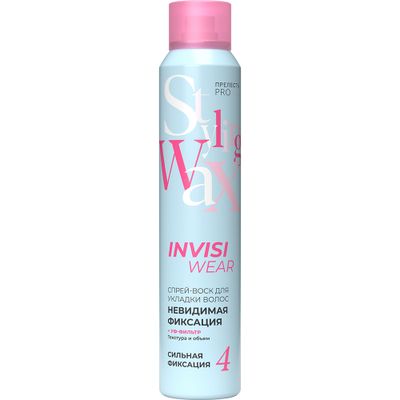 Спрей-воск для волос ПРЕЛЕСТЬ Professional Invisiwear 200мл невесомый*6