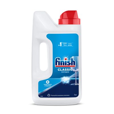 Средство для мытья посуды FINISH Power POWDER в ПММ порошкообразное 1000г