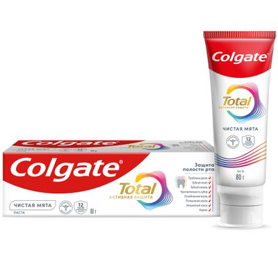 Зубная паста Colgate Total 12 Чистая Мята 80г