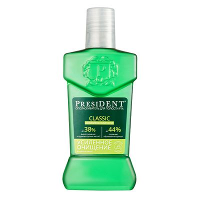 Ополаскиватель для полости рта PRESIDENT 250мл Classic