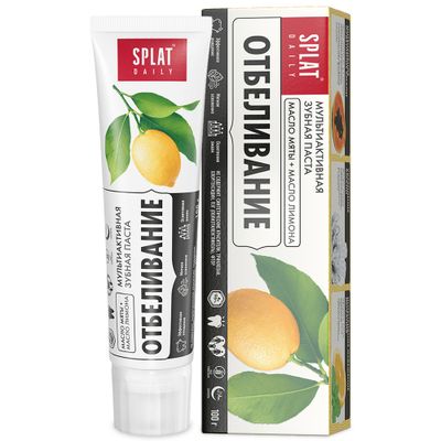 Зубная паста SPLAT Daily 100г WHITENING*12