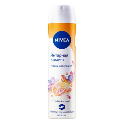 Дезодорант для тела NIVEA Янтарная комета 150мл
