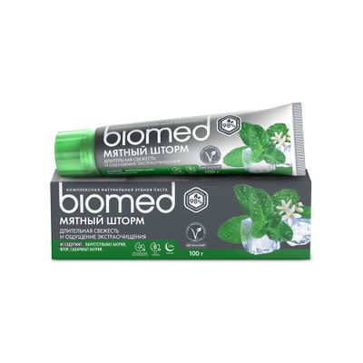 Зубная паста Biomed Мятный Шторм 100г