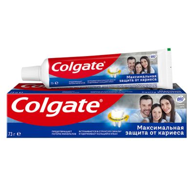 Зубная паста COLGATE 50мл Макс защита от кариеса Свежая Мята