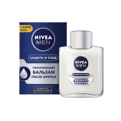Бальзам после бритья NIVEA MEN 100мл Увлажняющий Классический/Защита и уход