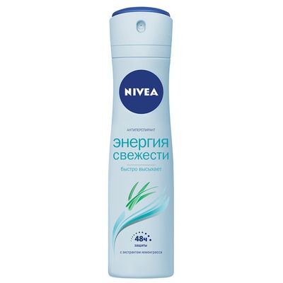 Дезодорант для тела NIVEA 150мл спрей Энергия свежести