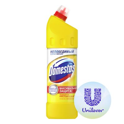Универсальное чистящее средство DOMESTOS/ДОМЕСТОС 1000мл Лимонная свежесть