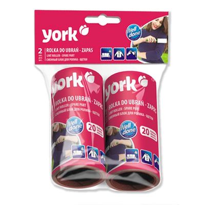 Сменный блок YОRК 2шт для ролика-щетки