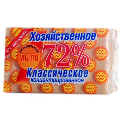 Мыло хозяйственное АИСТ 150г 72% Классическое в упаковке