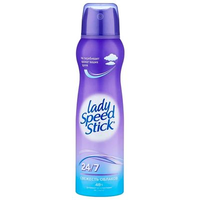 Дезодорант для тела LADY SPEED STICK 150мл спрей Свежесть облаков