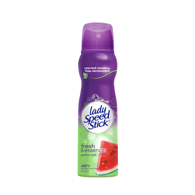 Дезодорант для тела LADY SPEED STICK 150мл спрей Fresh&Essence Арбуз