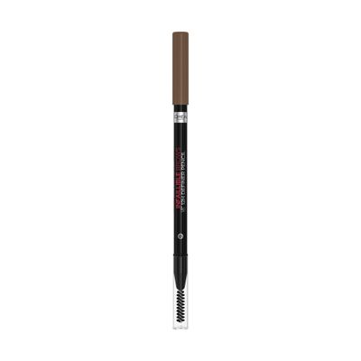 Карандаш для бровей L'OREAL Brow Artist Designer 5г оттенок 303, темно-коричневый, для шатенок и брюнеток