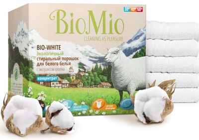BIO MIO 1500гр Bio-color Хлопок концентрат для цветного белья без запаха