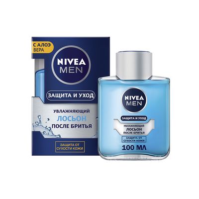 Лосьон после бритья NIVEA MEN 100мл Увлажняющий Классический/Защита и уход