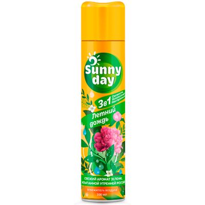 Освежитель воздуха SUNNY DAY 300см3 Летний дождь